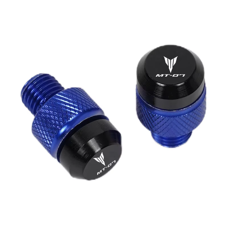 Bouchons de trou de miroir CNC pour moto Yamaha MT-07 MT 07 MT07, accessoires, vis, boulons, capuchons de couverture