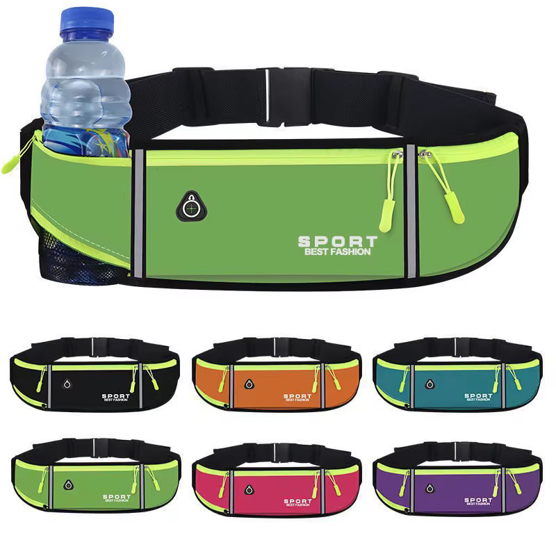 Sac de taille de course hommes femmes sport ceinture pochette