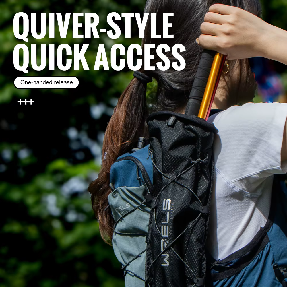 WRELS – sac de rangement pour poteaux de randonnée externe léger