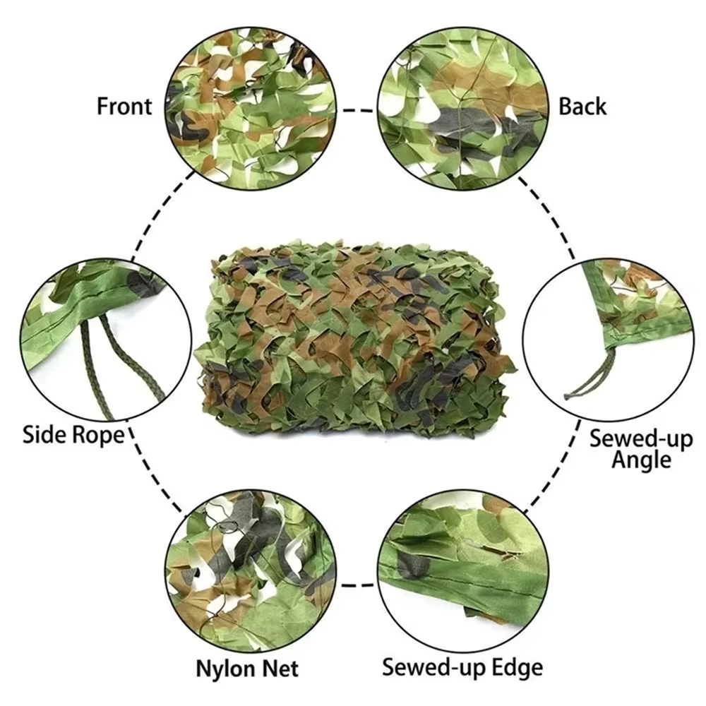 Filet de camouflage militaire gazebo