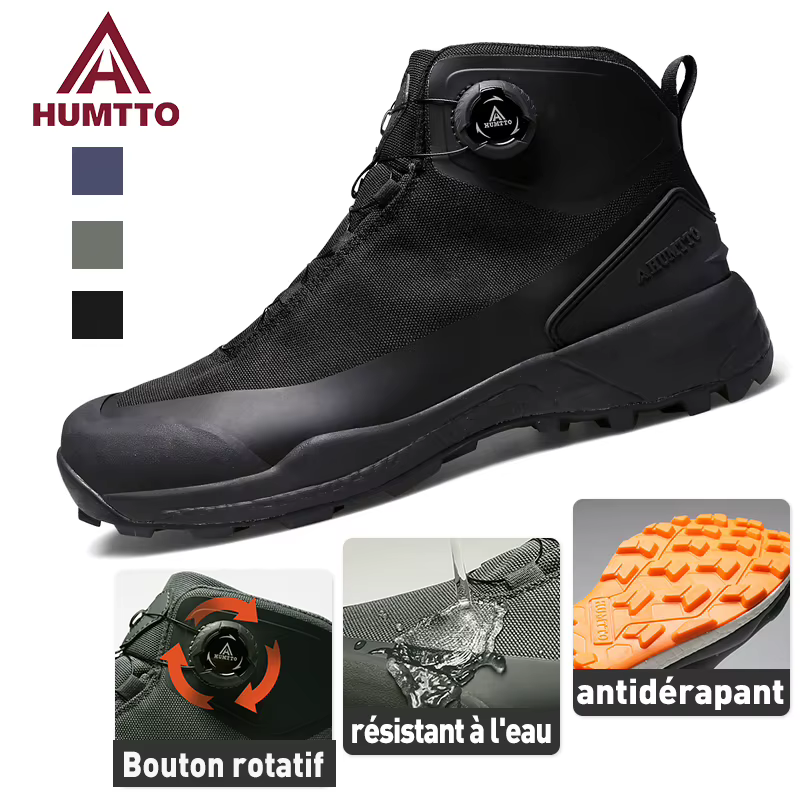 HUMTTO – chaussures de randonnée imperméables pour hommes