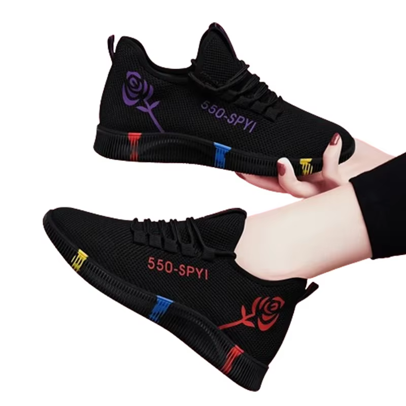 Tenis Feminino 2024 femmes chaussures vulcanisées Air Mesh léger doux baskets femmes chaussures plates plate-forme à lacets chaussures décontractées Basket Femme