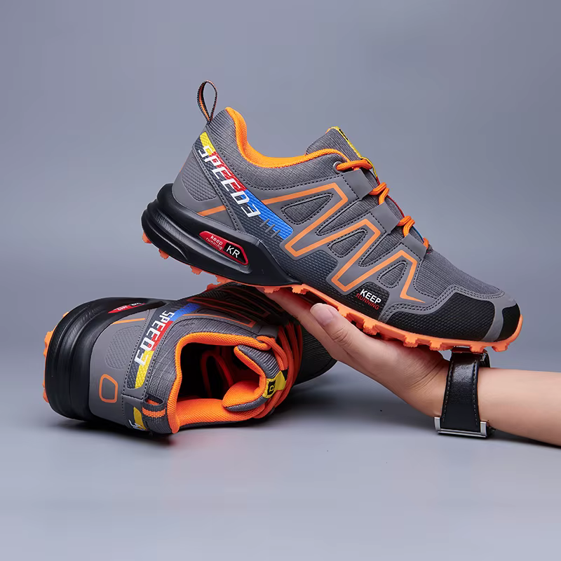 Nouvelles chaussures de marche hommes femmes sport en caoutchouc antidérapant résistant à l'usure baskets plates