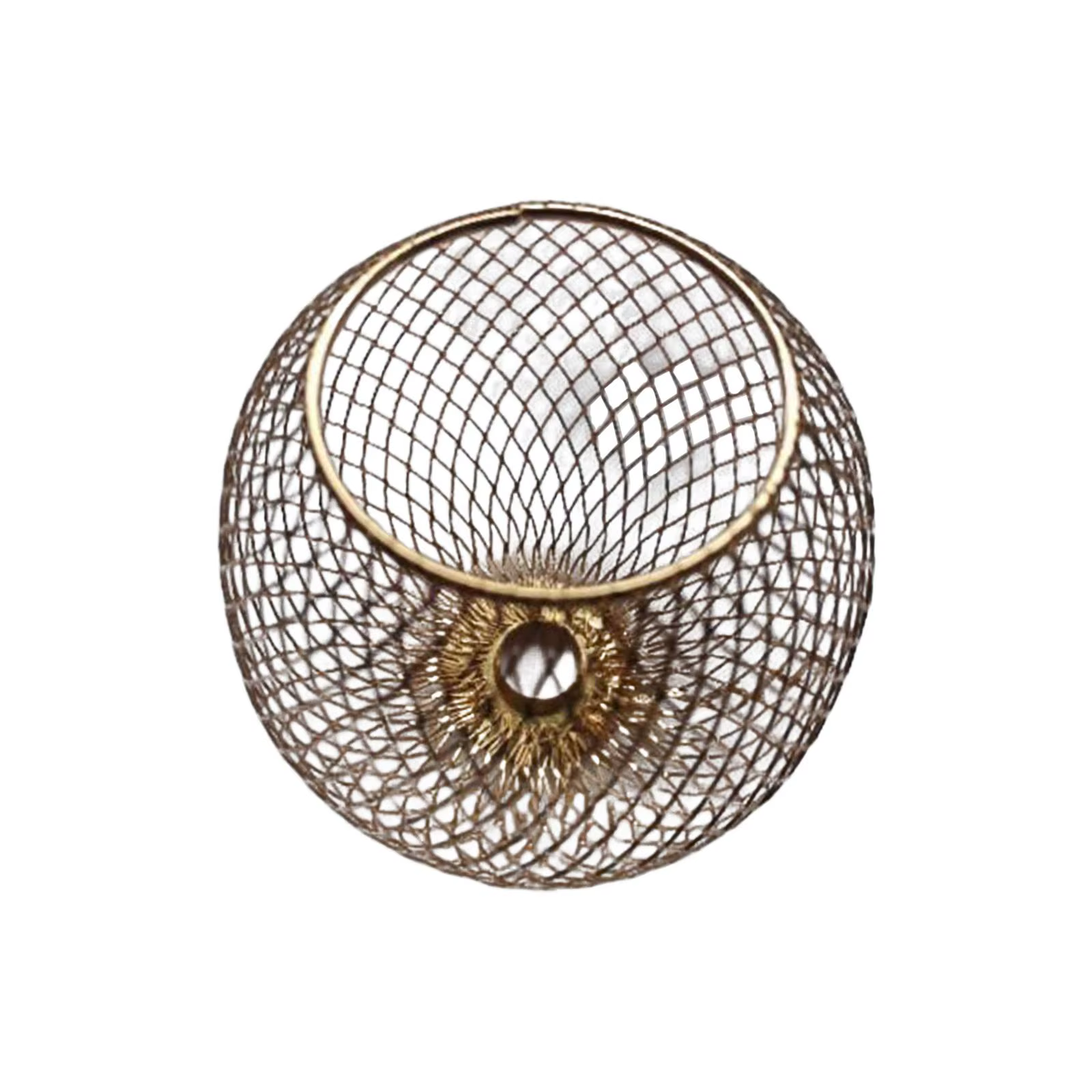 Abat-jour en fil de fer tissé, Style rétro, couverture de lustre, pour café, chambre à coucher, Bar, Restaurant, ferme