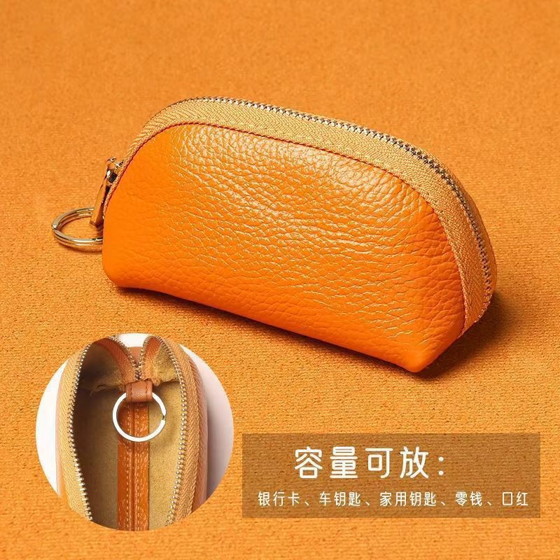 Sac à boulettes, sac à clés, portefeuille de grande capacité, sac en PU, sac à langer unisexe multifonctionnel