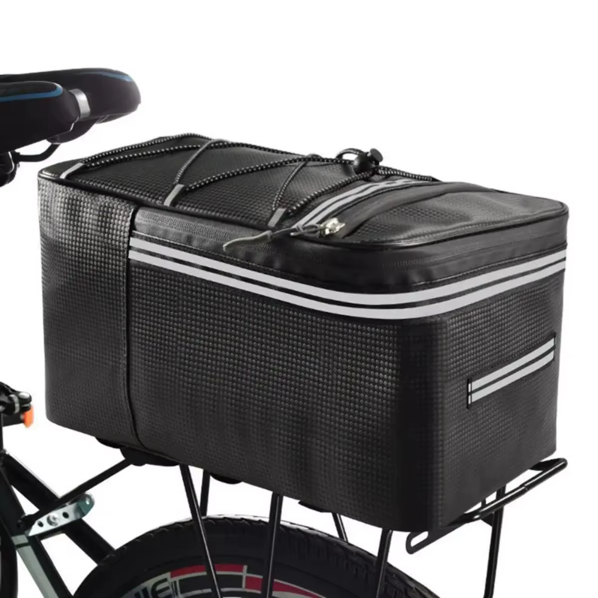 Sac de siège arrière de vélo d'équitation