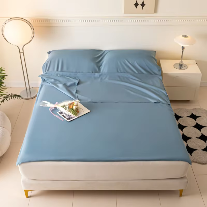 Sac de couchage léger avec doublure en coton