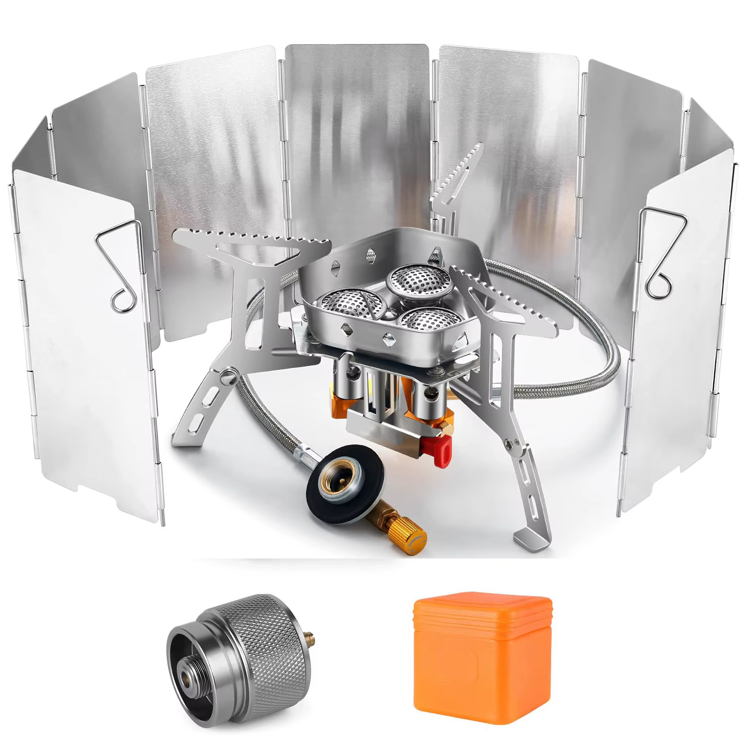 Réchaud à gaz de camping portable