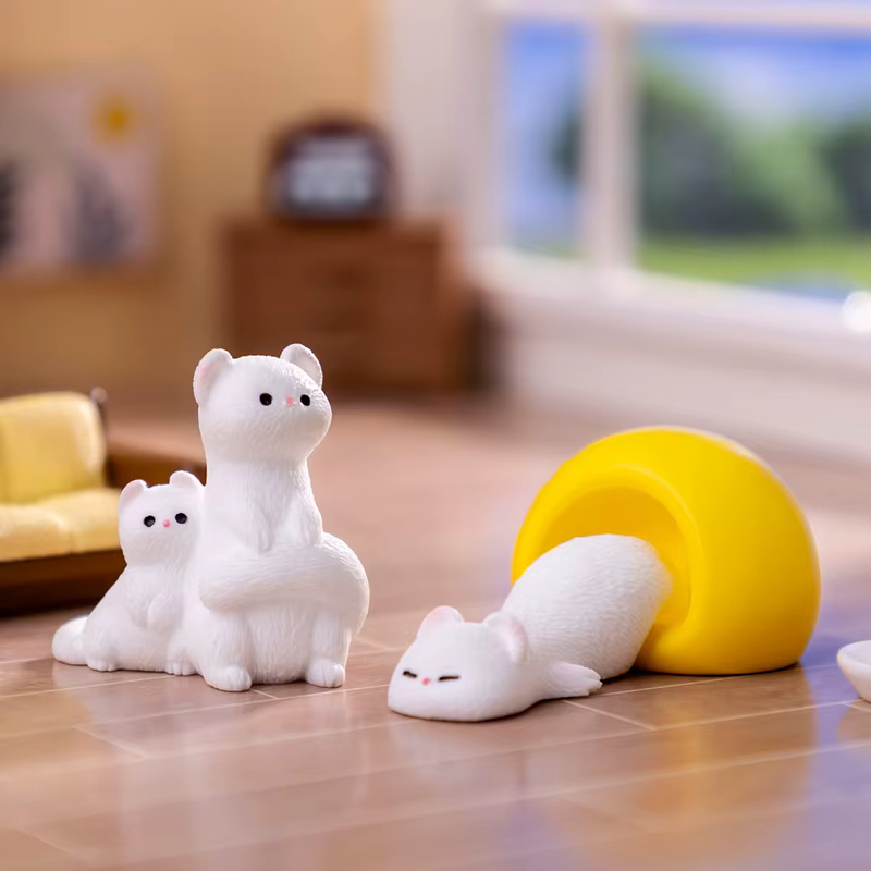 Mini figurine de dessin animé mignon pour la décoration de la maison bricolage, mini-figurine d'Auckland Kawaii, accessoires d'ornement, artisanat de bureau, cadeaux pour enfants