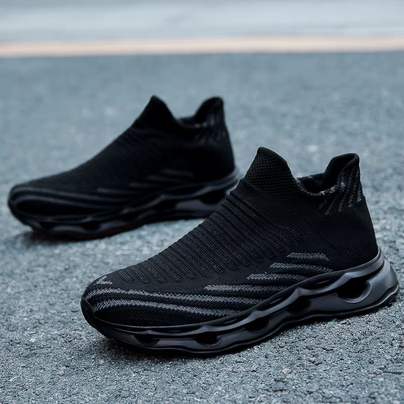 Chaussures de randonnée hommes sport course noir