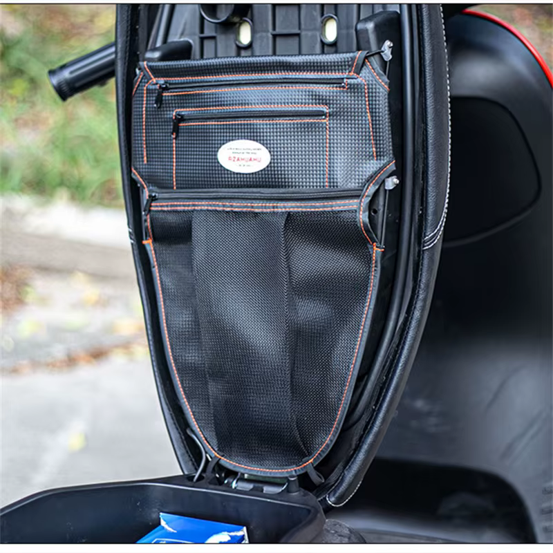 Sac de rangement de siège de Scooter de moto