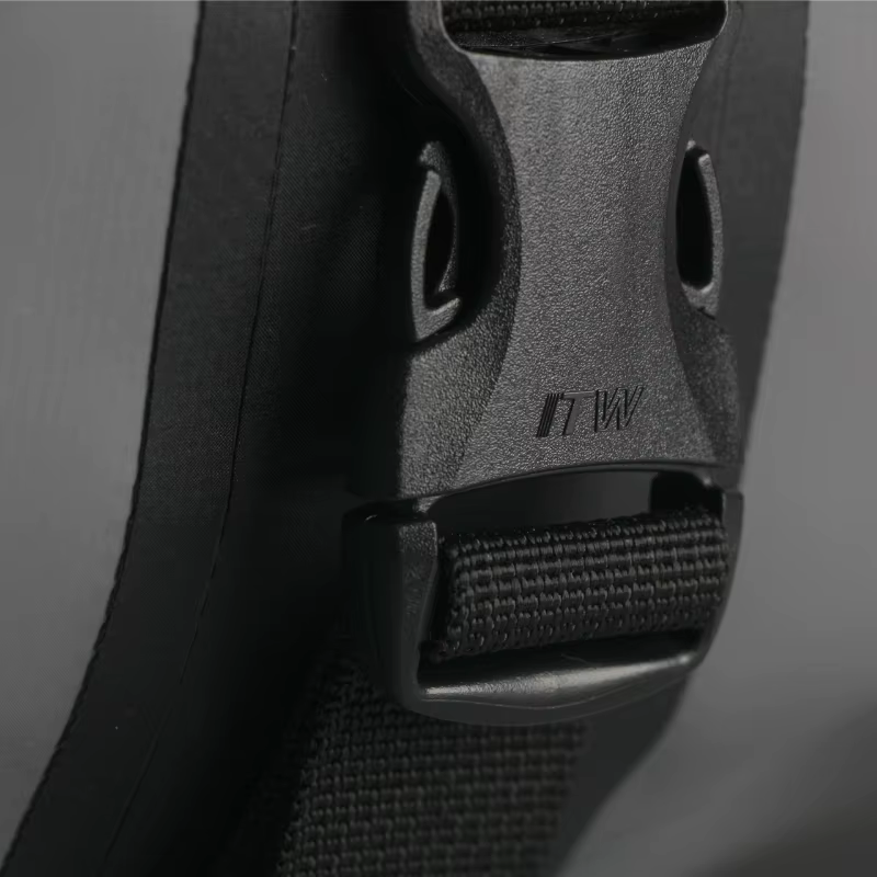 OSAH – sac de moto gris 25L, sac de siège arrière de grande capacité, sac à bandoulière, sac à dos, bagages multifonctionnel étanche, équipement d'équitation