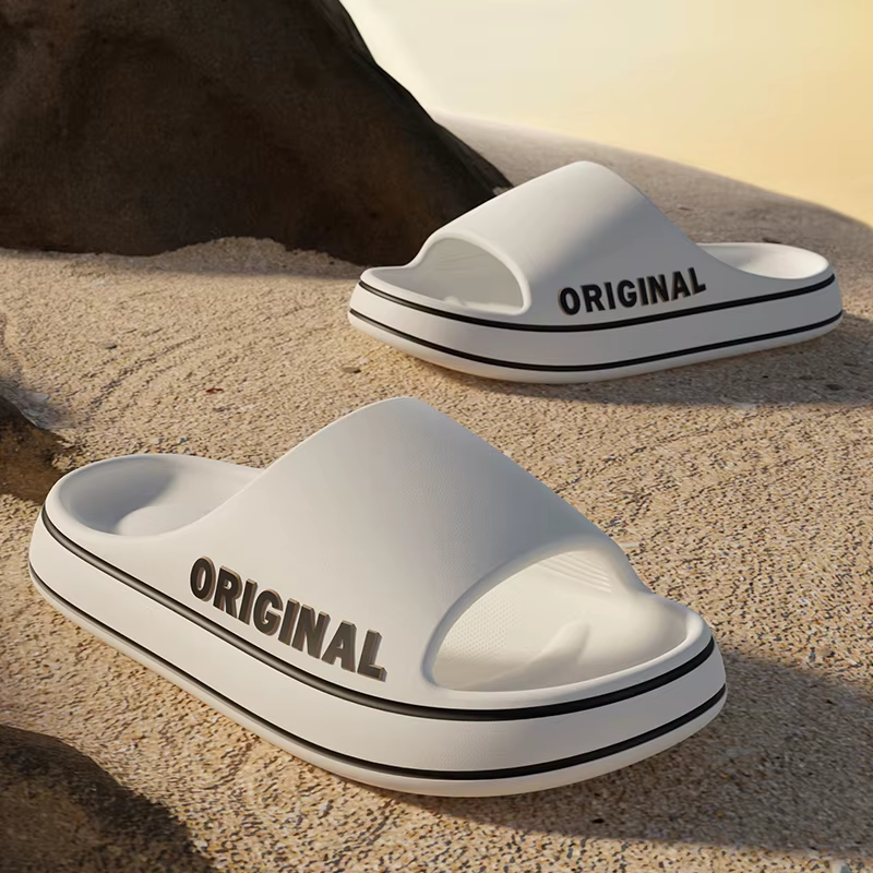 Pantoufles classiques antidérapantes pour femmes, chaussures d'été confortables, douces, pour l'intérieur et l'extérieur, chaussures pour hommes