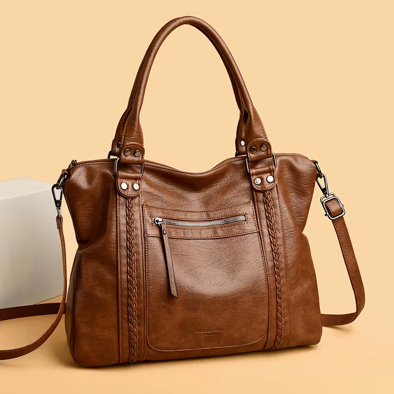 Style d'hiver Sac à main grande capacité sacs à bandoulière grand fourre-tout décontracté Sac