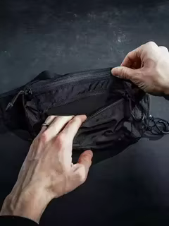 Sac Bando - Sac banane tactique pour homme avec ceinture ajustable