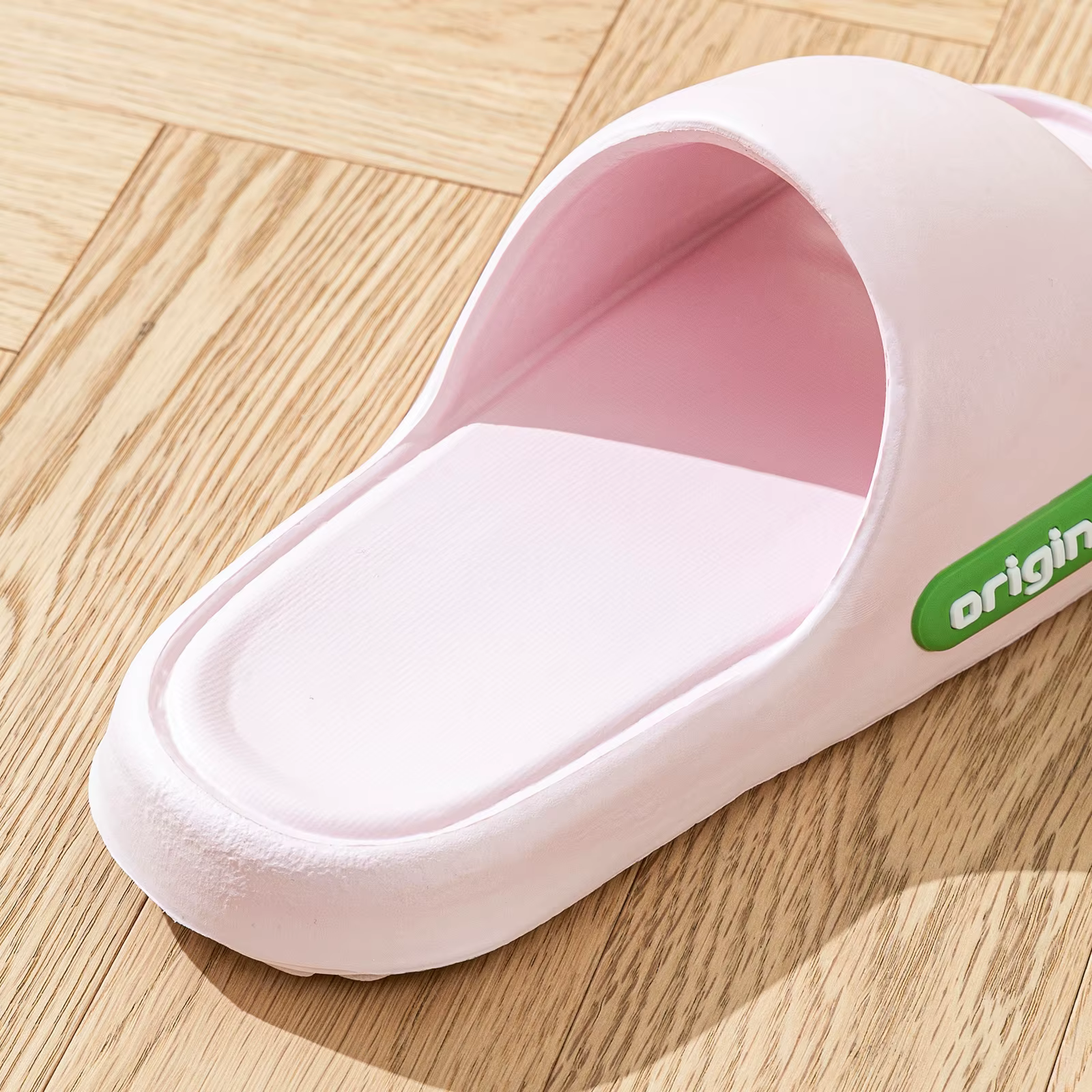 Chaussons pour femmes, confortables, légers, été, semelle souple, mode, intérieur, antidérapants, à bout ouvert, respirants, mignons, chaussures de plage
