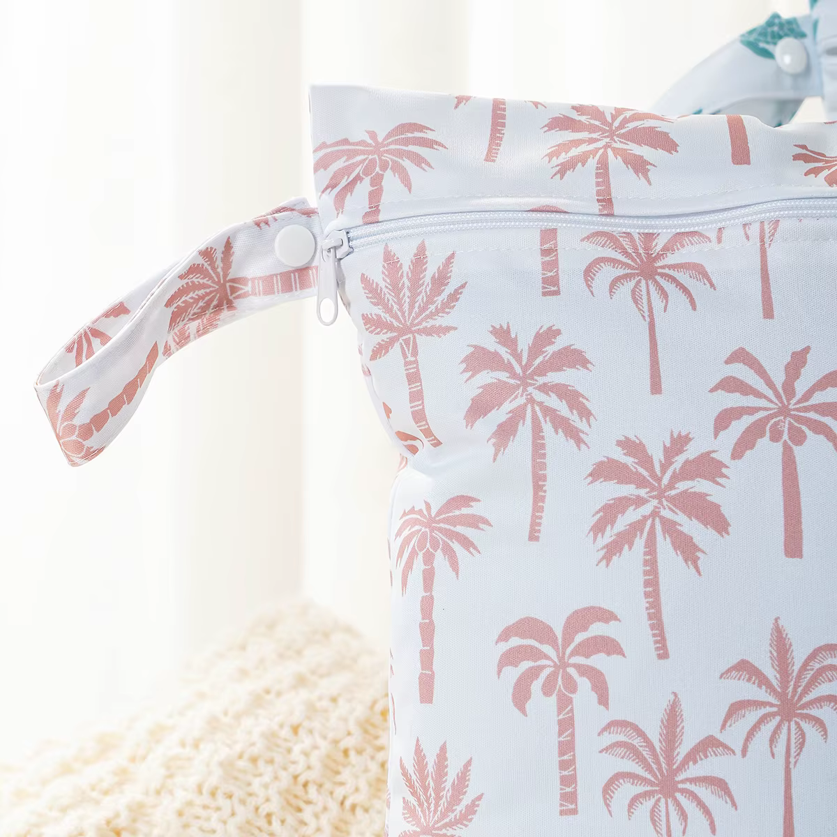 MUNIBaby-Ensemble de Sacs à Couches Lavables avec Fermeture Éclair, Caddie de Voyage, 2 Pièces