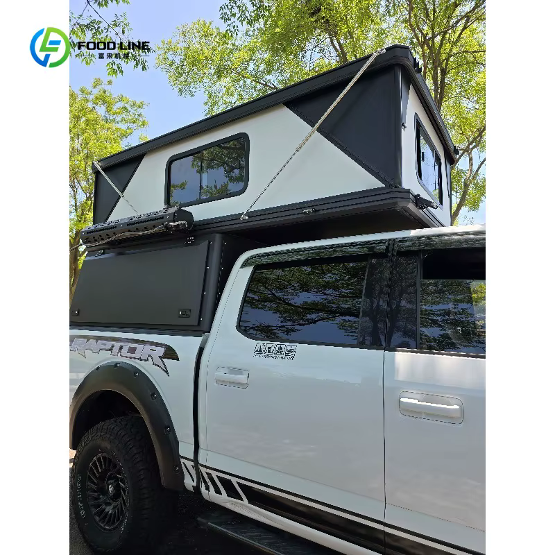 Tente de toit rigide pliable pour pick-up 4x4 tout-terrain