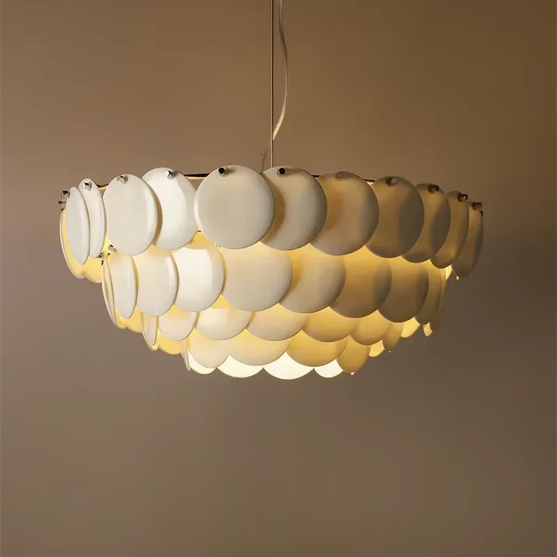 Lampe en céramique blanche au design danois moderne, lustre Pembridge, lumière qualifiée ale créative pour chambre à coucher, salon, décoration d'intérieur, lampe de salle à manger