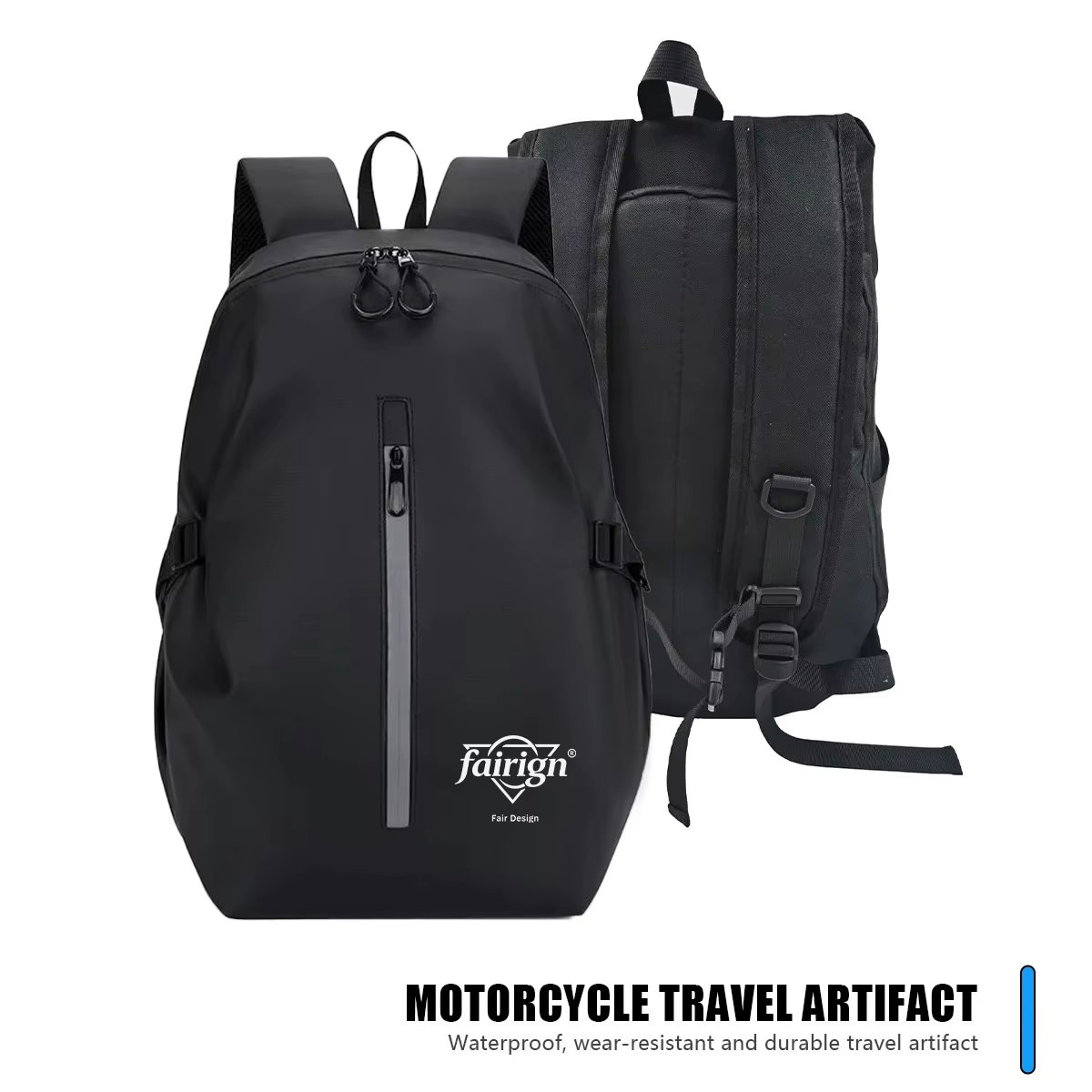 Sac à dos de moto grand format pour motards
