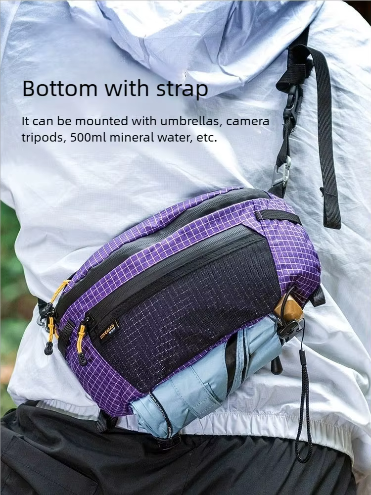 HIKEMAN sac de poitrine en plein air UHMWPE cyclisme sport sac à bandoulière randonnée voyage sac suspendu pour sac à dos Expansion améliorée V2.0