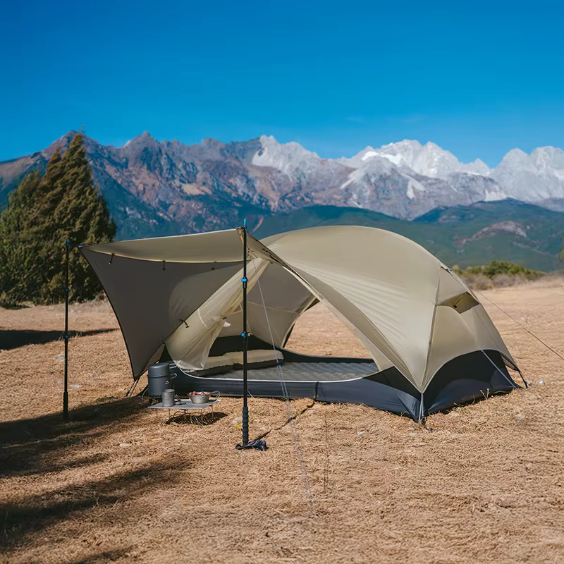Natureifa-Tente de camping ultralégère Mongar UL, tente de randonnée en nylon 15D, double couche, imperméable, équipement de camping-car breton imperméable à la pluie