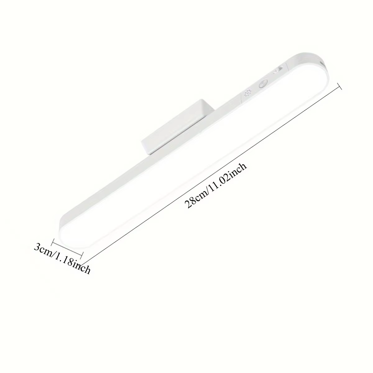 Lampe de Table magnétique suspendue, lampe de lecture LED USB ou Rechargeable, veilleuses, lampe d'armoire, lampe miroir