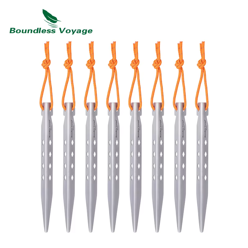 Boundless Voyage-Piquets de tente en titane ultralégers