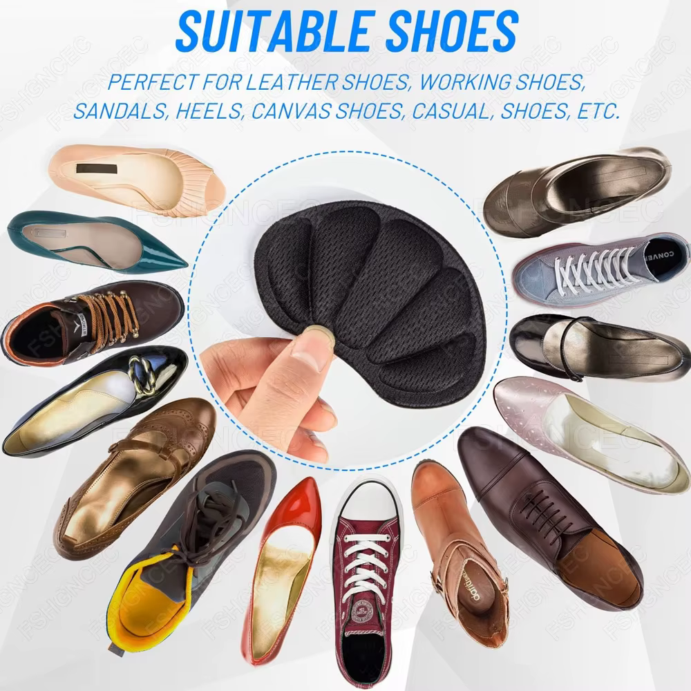 3 paires de coussinets de talon pour chaussures, Inserts de chaussures trop grandes pour chaussures amples, taille réglable, Patch de protection du talon, chaussures de sport, autocollant arrière