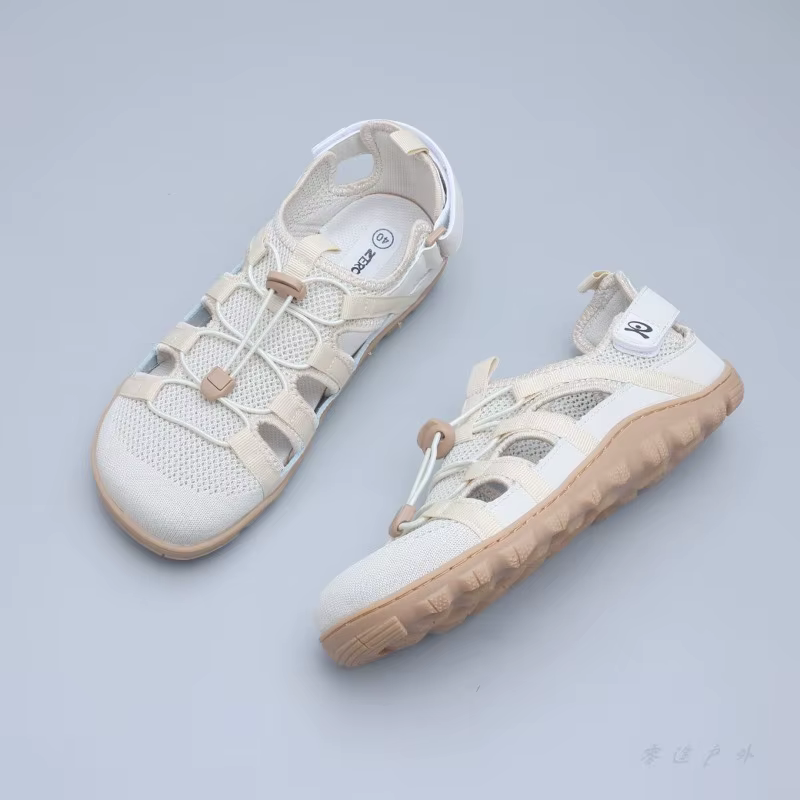 Chaussures de marche d'extérieur confortables et respirantes de marque classique, baskets de trekking de créateur à empeigne large 4E, antidérapantes pour couples, chaussures de plage