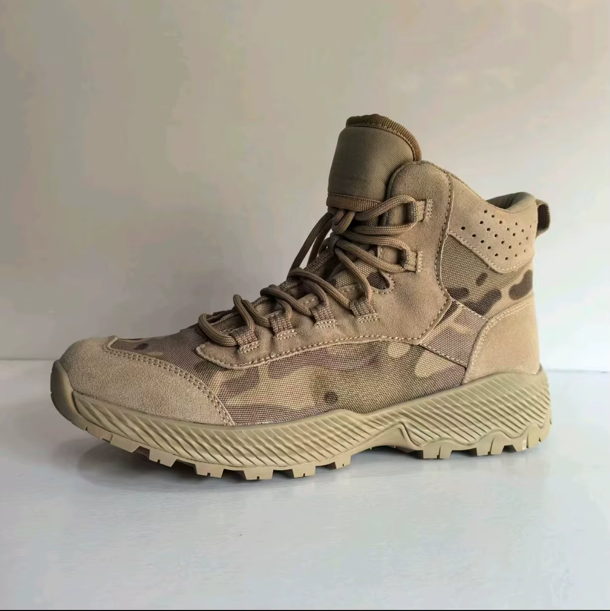 Bottes de chasse de Camouflage mi-coupe pour hommes
