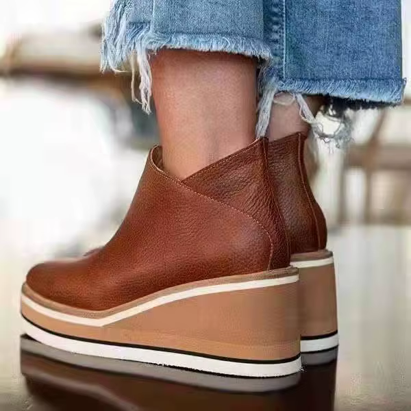 Chaussures femmes plate-forme 2022 automne noir