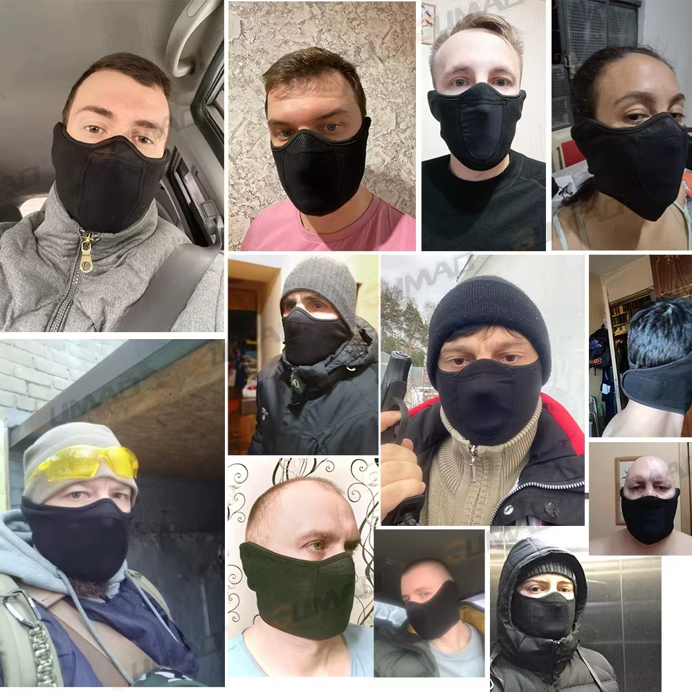 Masque facial d'extérieur pour le cyclisme