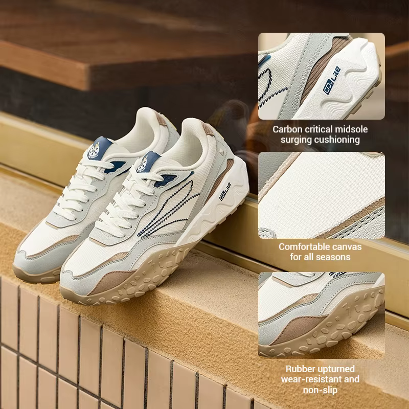 Chaussures de dehors Rétro en Maille pour Homme