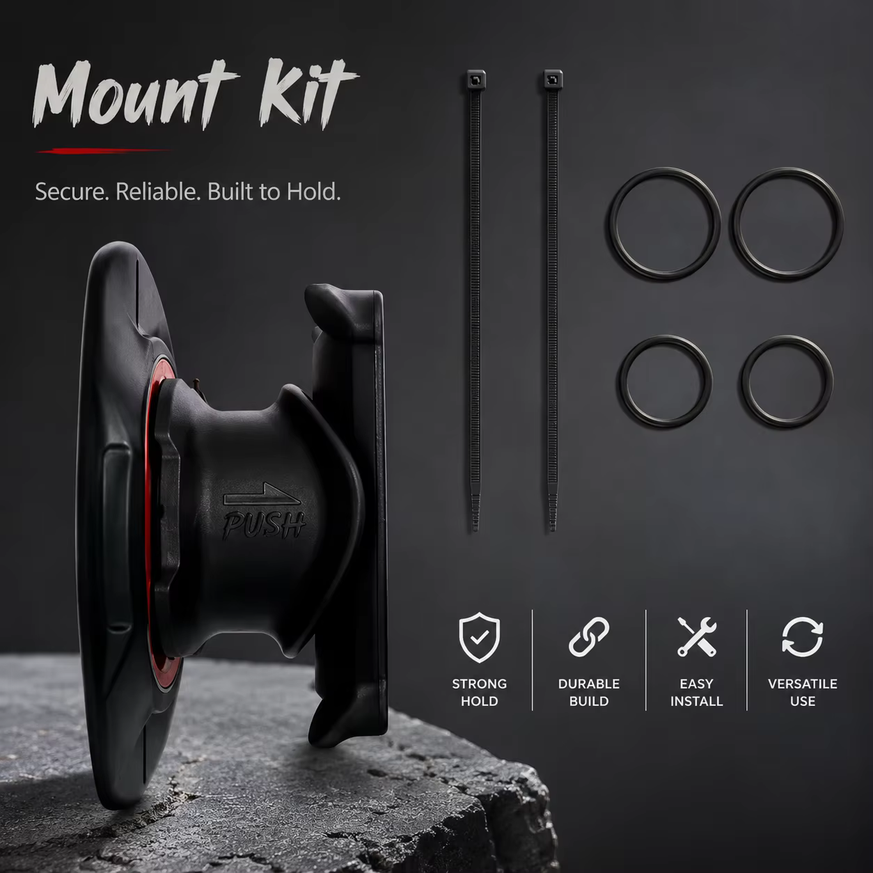 Support de téléphone réglable pour moto