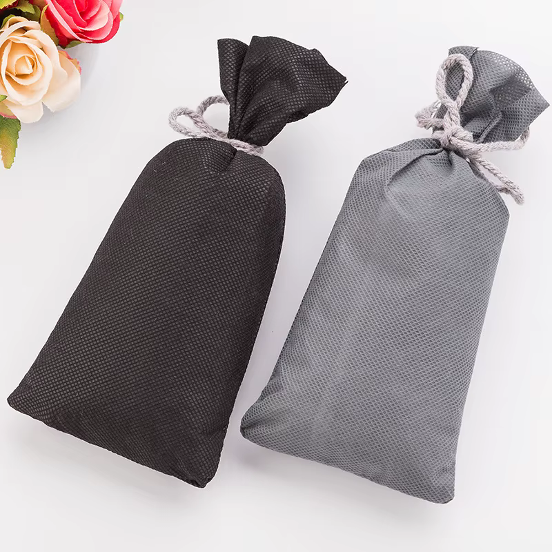 Sacs de purification d'air au charbon de bambou, pour réfrigérateurs, armoires, armoires à chaussures, désodorisant de voiture, sac en charbon actif