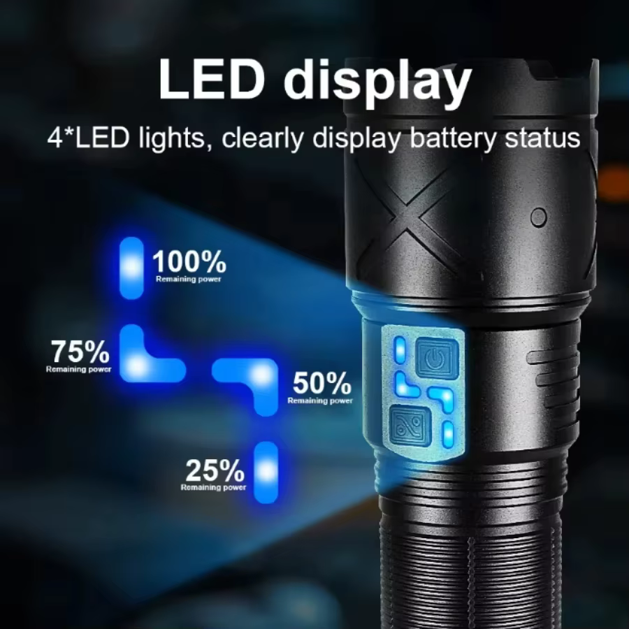2025 Nouvelle lampe de poche LED