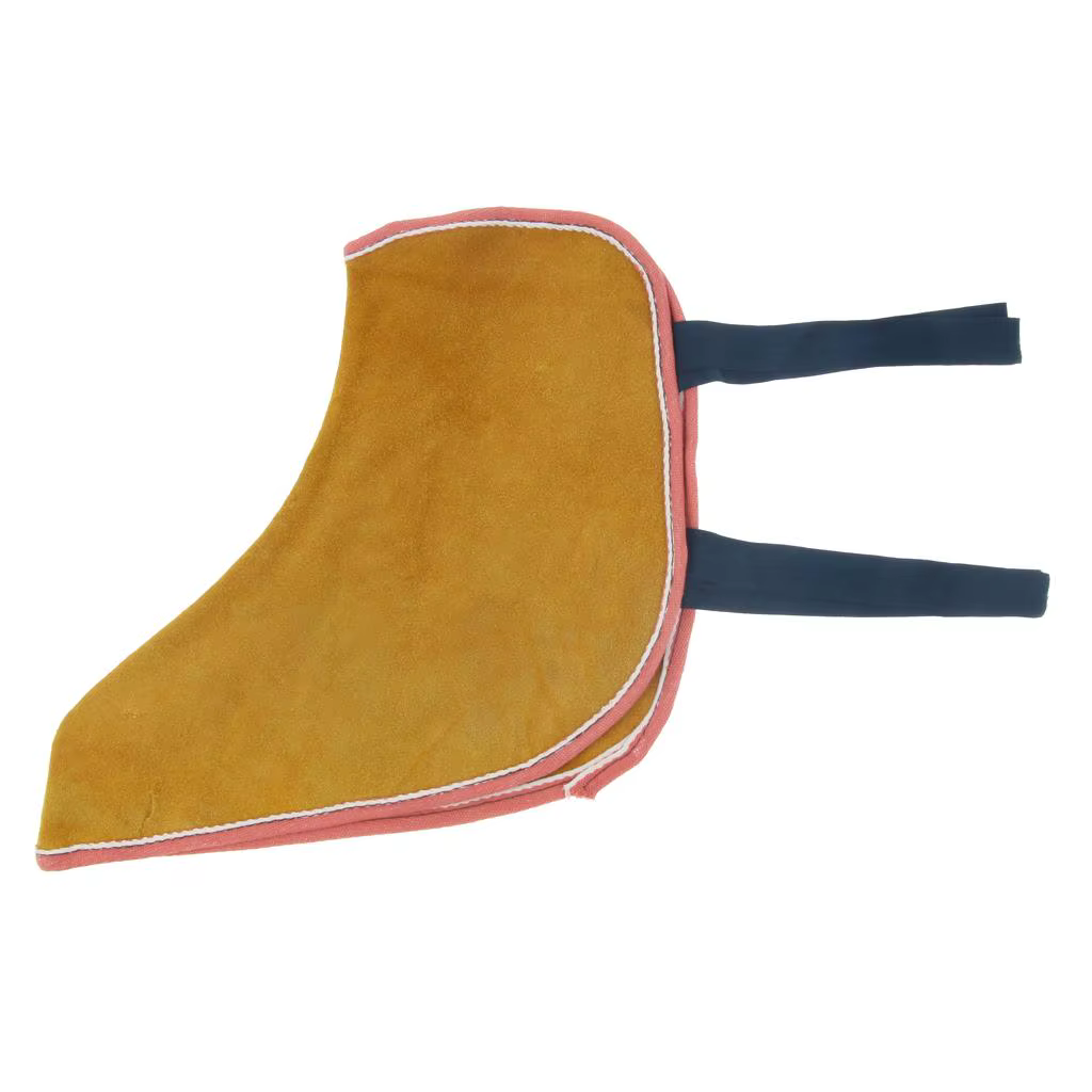 Spatule de Soudage en Cuir, Chaussures de Protection, Couvre-Pieds pour Soudeur, 1 Paire