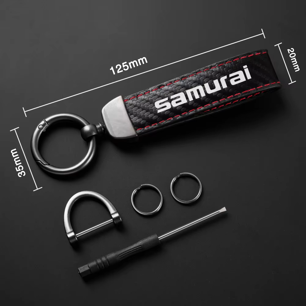 Porte-clés de voiture en cuir PU, pour Suzuki Jimny Swift Grand Vitara Ignis Alto Baleno SX4 samouraï s-cross Celerio Ertiga, accessoires de voiture