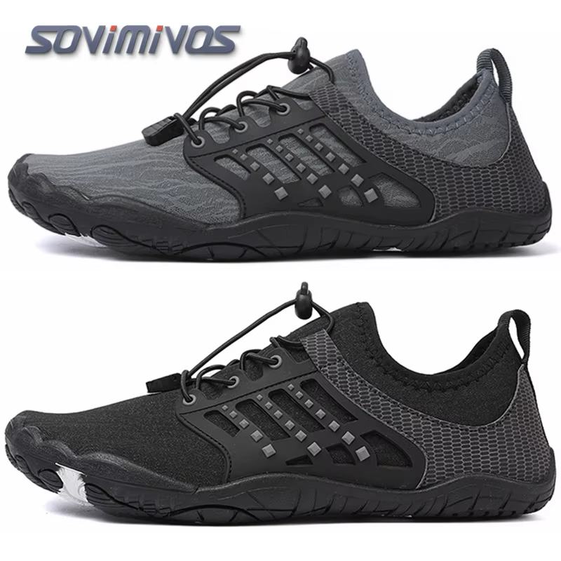 Cross-Trainer pour hommes | Chaussure pieds nus et minimaliste | Semelle zéro chute | Boîte à bout large pour femmes