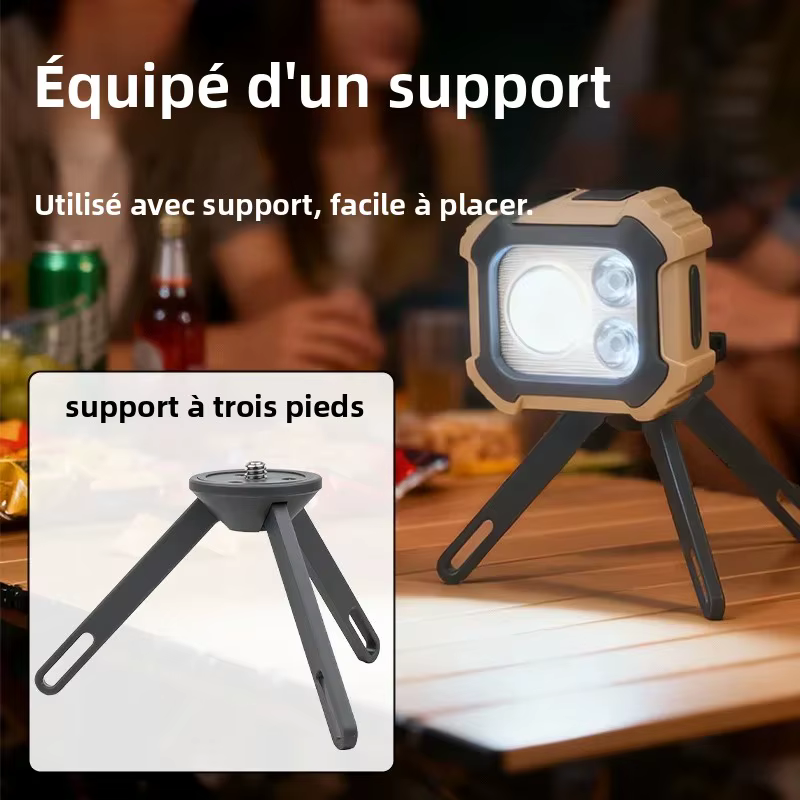 Lampe frontale avec lumière forte