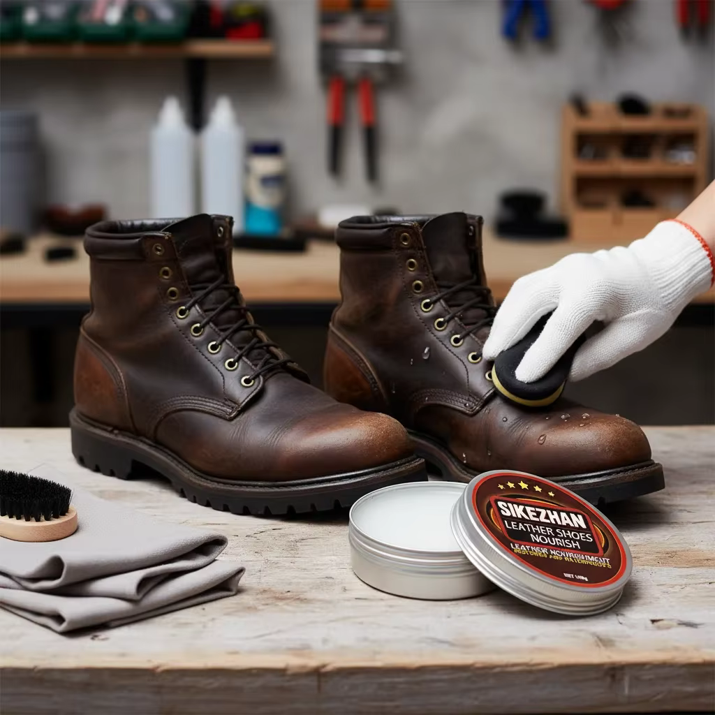 Crème d'entretien du cuir 50g/100g