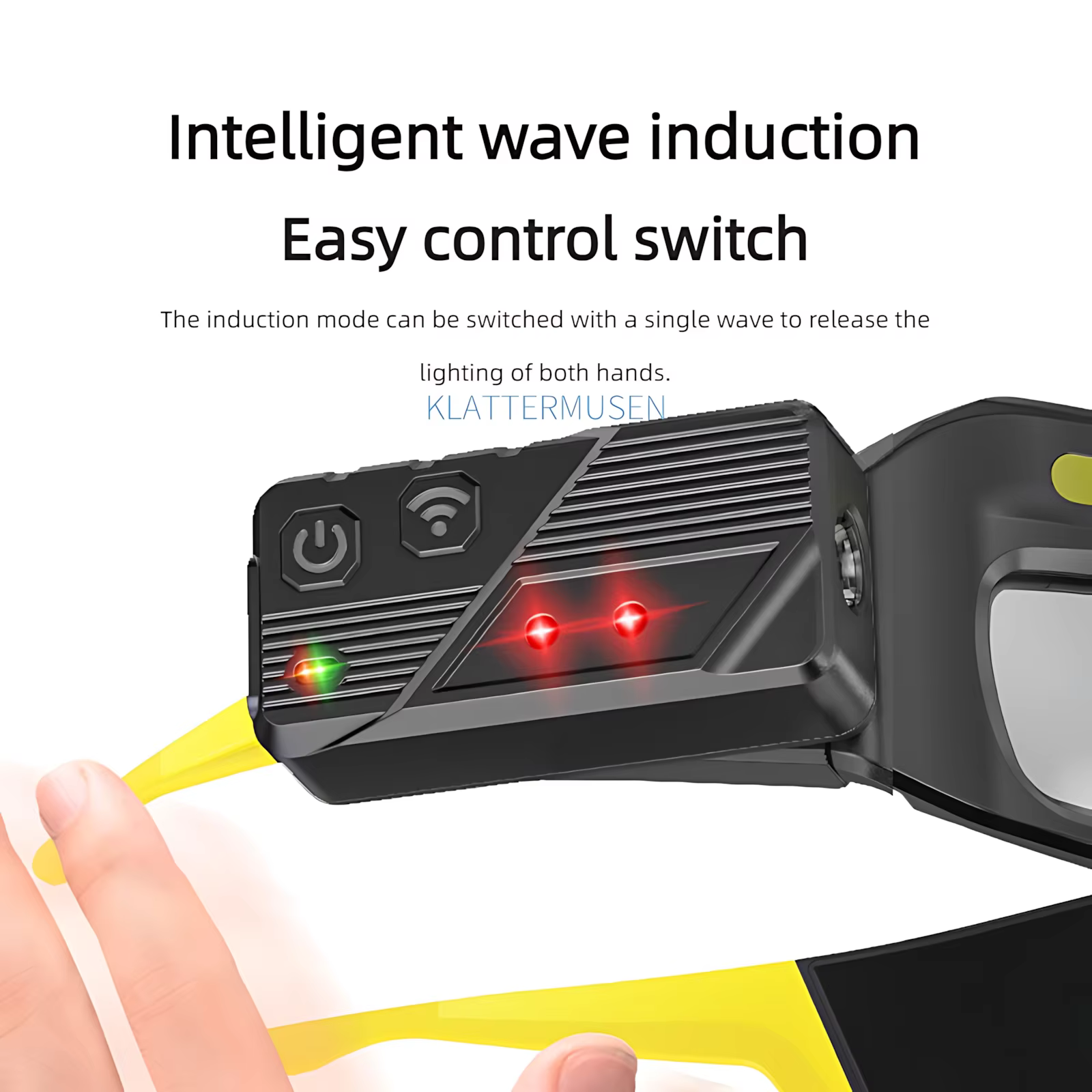Lampe Frontale Sans Main 99g Ultra Légère