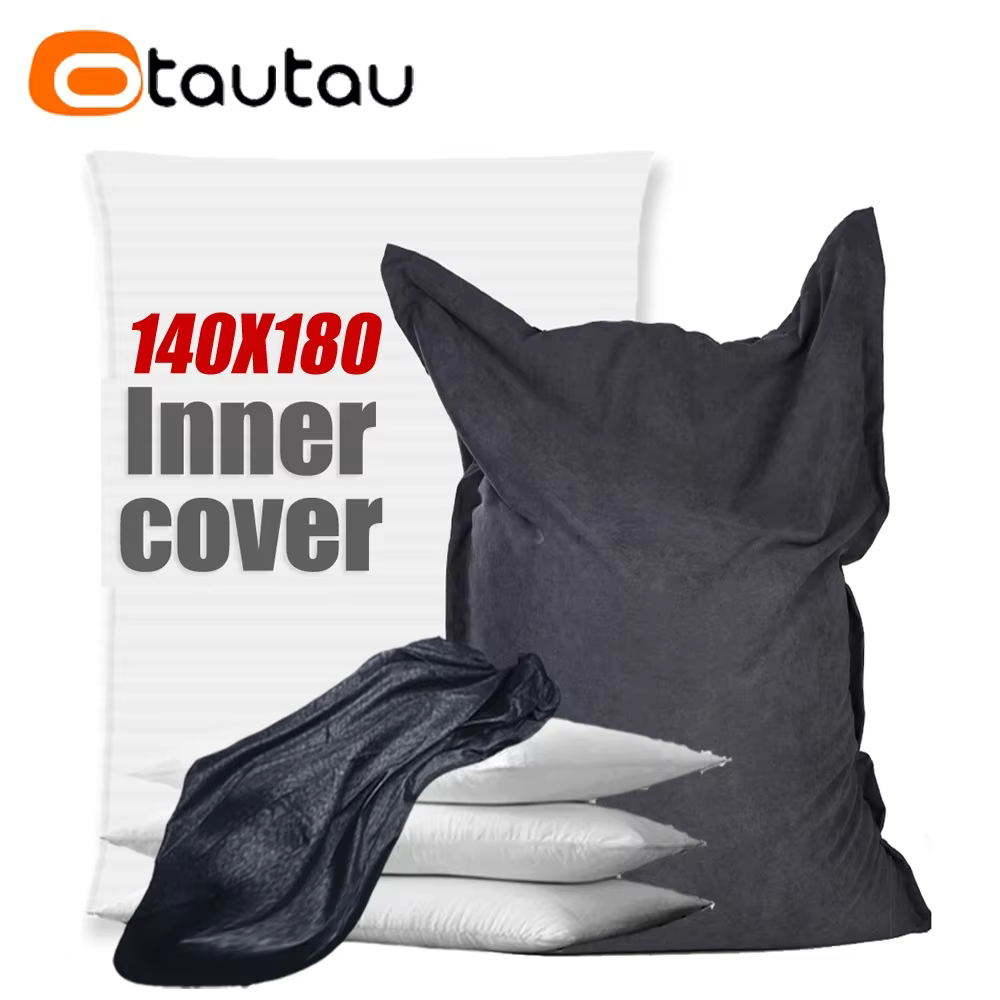 OAUTAU Housse de sac de rangement carré 140x180cm en maille unie