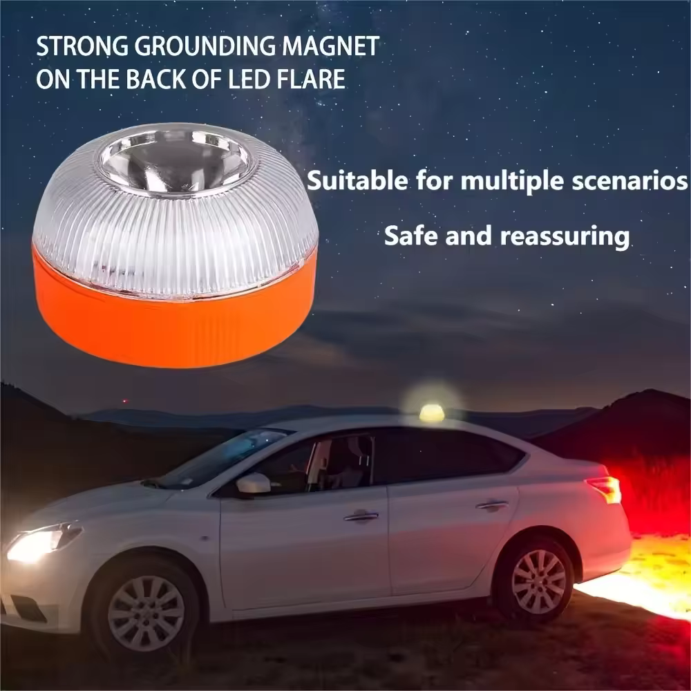 Lampe de poche LED d'urgence pour voiture V16