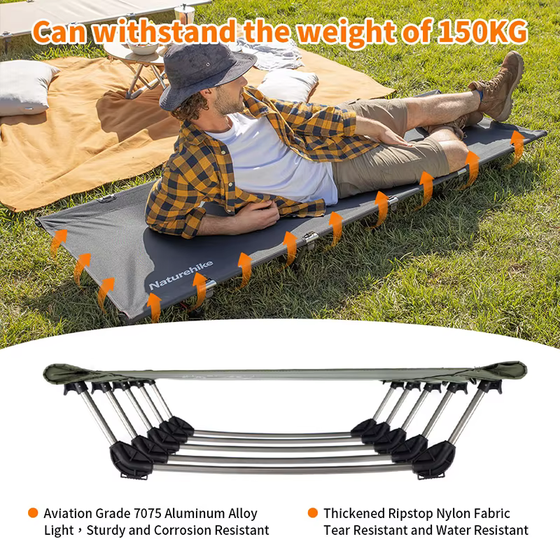 Naturehike – lit de Camping pliable et Portable