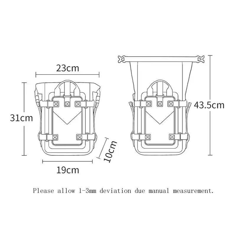 Sac de Rangement d'Outils de Réparation Étanche