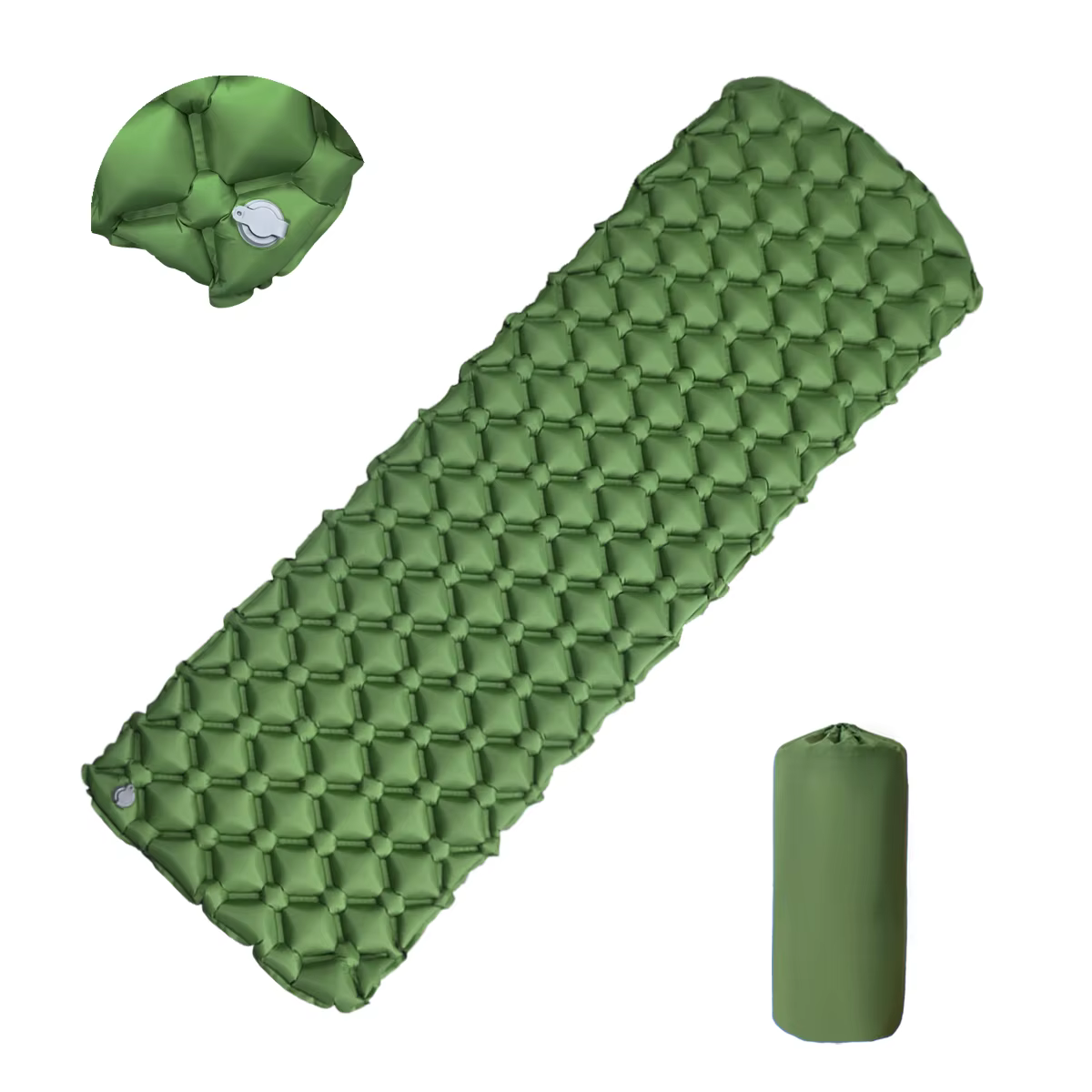 Matelas gonflable de camping pliant