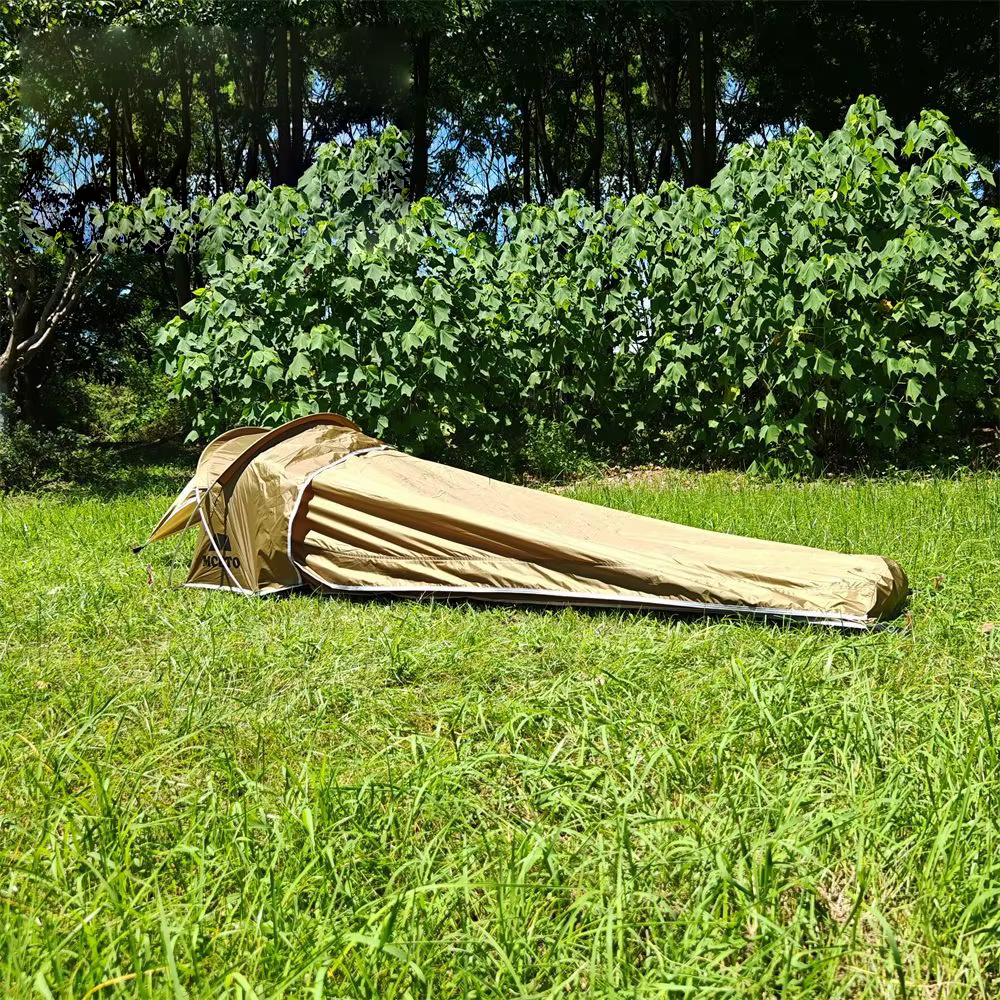 Tente de Bivouac Ultralégère et Imperméable pour 1 Homme