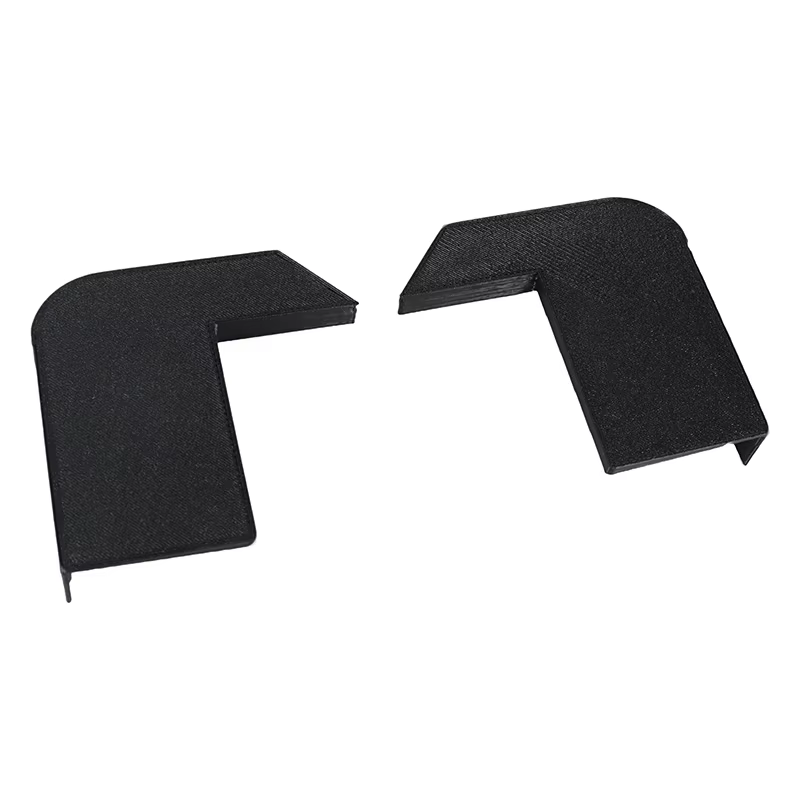 Une paire de canaux de drainage de toit pour Land Rover Defender 90/110, durables, avec déflecteurs pour les canaux de drainage de l'eau